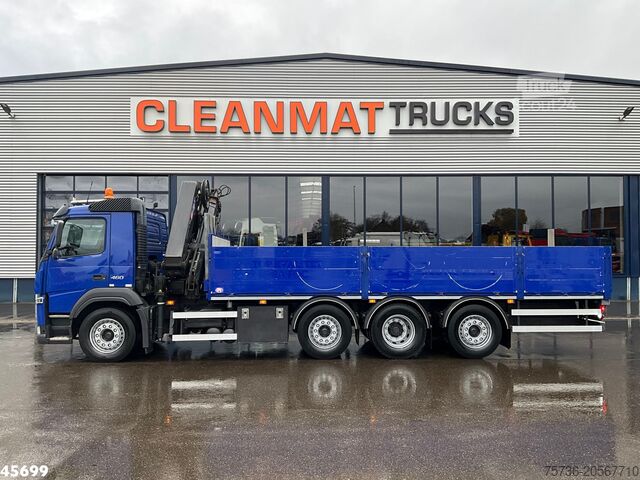 Kranbil Volvo FM 460 8x4 Euro 6 HMF 26 tonmeter laadkraan