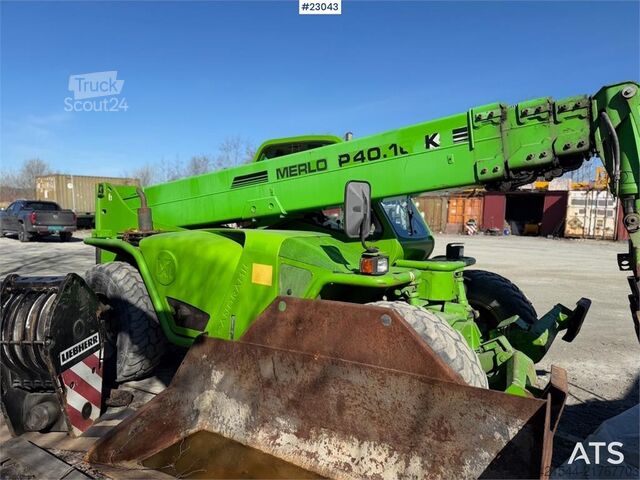 Teleskopinis krautuvas Merlo P40.16K telescopic handler