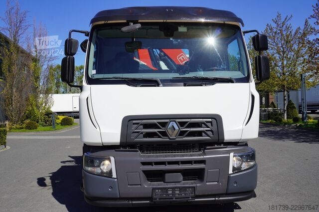 Plattform med kran Renault C280 DTI 8 / HDS Fassi F135A.22 / remote