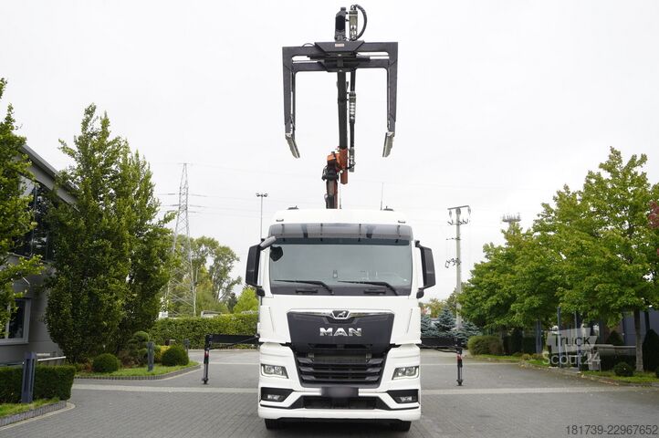 Plattform med kran MAN TGX 26.470 6x2-4 / 30 tho. km!!! / Atlas