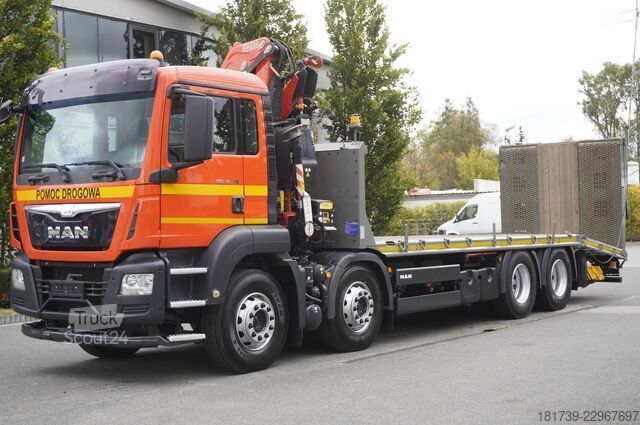 γερανός φορτηγού MAN TGS 35.360 E6 8×2 / Fassi F165A.2.22