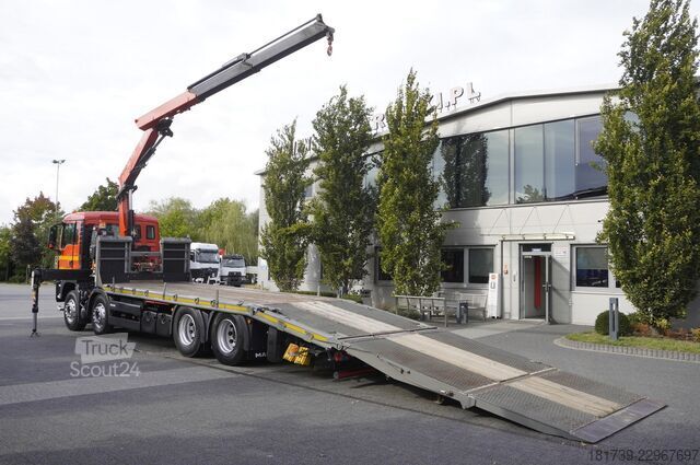 γερανός φορτηγού MAN TGS 35.360 E6 8×2 / Fassi F165A.2.22