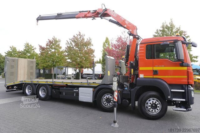 γερανός φορτηγού MAN TGS 35.360 E6 8×2 / Fassi F165A.2.22