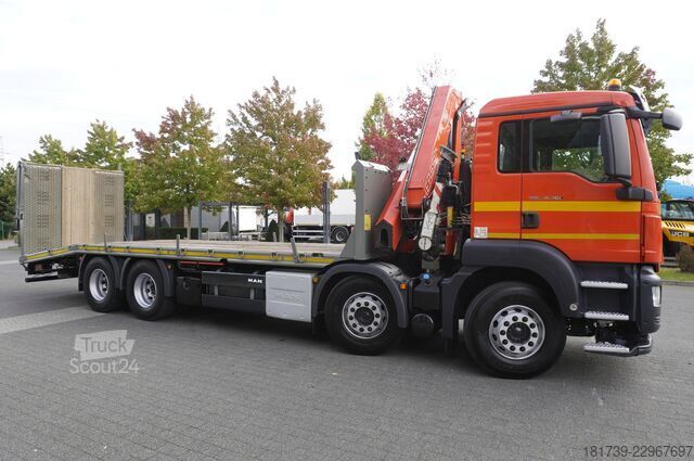 γερανός φορτηγού MAN TGS 35.360 E6 8×2 / Fassi F165A.2.22