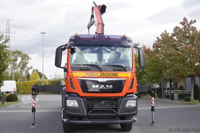 γερανός φορτηγού MAN TGS 35.360 E6 8×2 / Fassi F165A.2.22