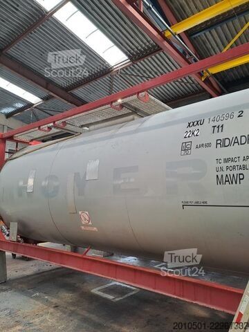 Säiliökontti 26m³ Tankcontainer TANK Container ISO Tankbehälter Transporttankcontainer