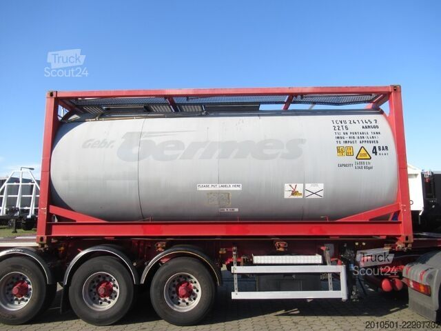 Säiliökontti 26m³ Tankcontainer TANK Container ISO Tankbehälter Transporttankcontainer