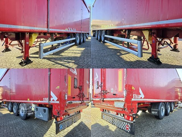 Semirimorchio con pianale mobile STAS S 300 ZX Walkingfloor 91 m³ CargoFloor 10 mm