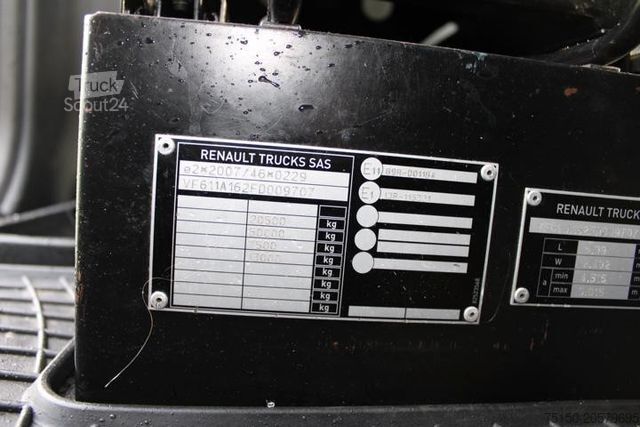 Standard SZM RENAULT T 460 Comfort RETARDER 2 x Tank Nr.: 707