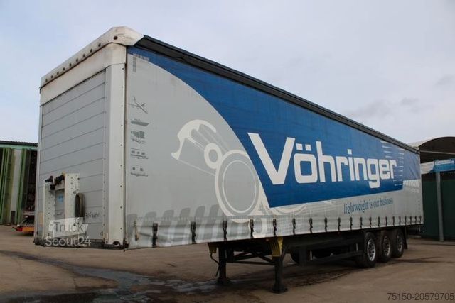 Auflieger mit Pritsche & Plane SCHMITZ CARGOBULL SCS 24/L-13.62EB - Tautliner Nr.: 268