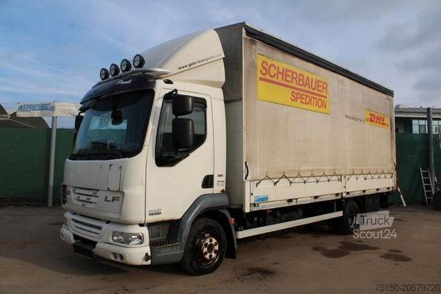 Furgon cu prelată laterală DAF LF 45.220 4x2 BL - EURO 5 EEV LBW Nr.: 615