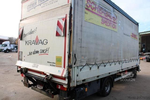 Furgon cu prelată laterală DAF LF 45.220 4x2 BL - EURO 5 EEV LBW Nr.: 615