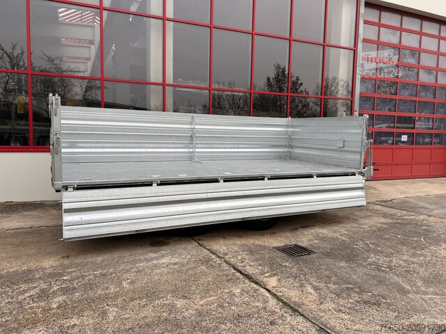 Kiper prikolica Möslein TTD 19 AB  19 t Tandem 3 Seiten Kipper TiefladerAufsatzbordwänden-- Neufahrzeug --