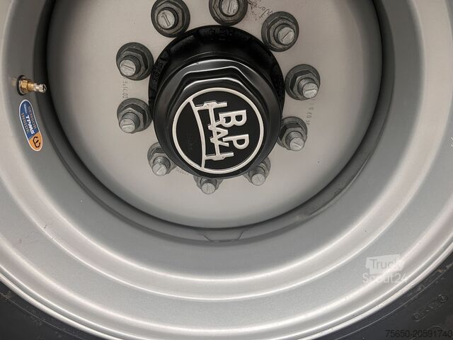 Sklopný přívěs Möslein TTD 19 AB  neuer 19 t Tandemkipper TiefladerGitteraufsatz