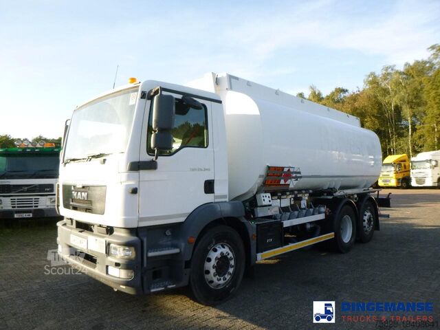 Cisternos MAN TGM 26.340 6X2 RHD fuel tank 21 m3 / 5 comp