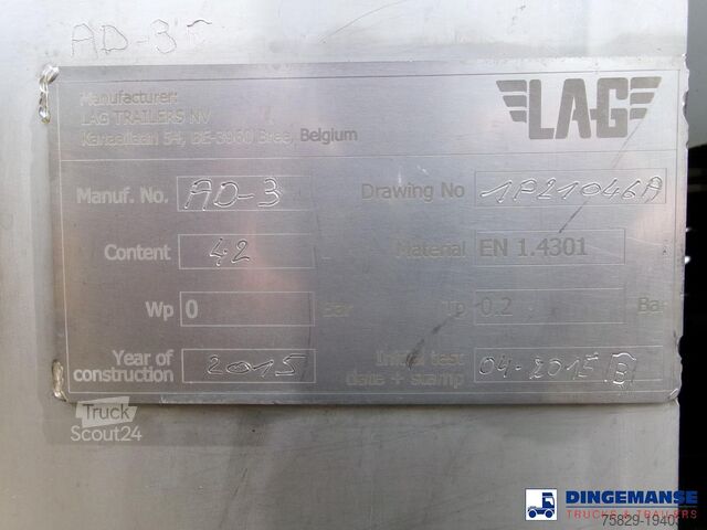 Танкер Volvo FM 380 6X2 fuel tank 20.6 m3 / 4 comp