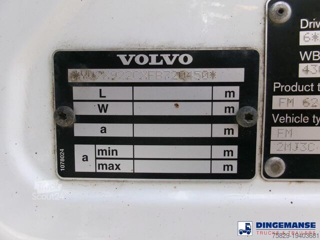 شاحنة صهريج Volvo FM 380 6X2 fuel tank 20.6 m3 / 4 comp