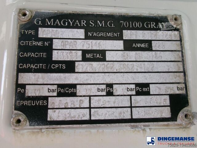 شاحنة صهريج Volvo FE 280 4X2 fuel tank 13.6 m3 / 4 comp / ADR 07...