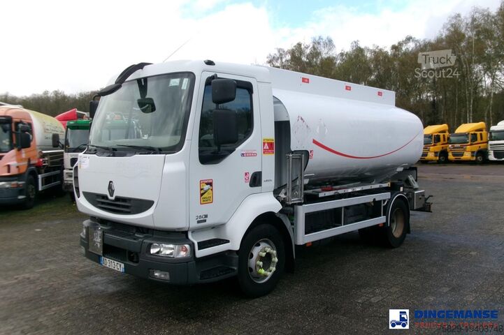 Tankwagen Renault Midlum 280 Dxi 4x2 fuel tank 11.3 m3 / 3 comp