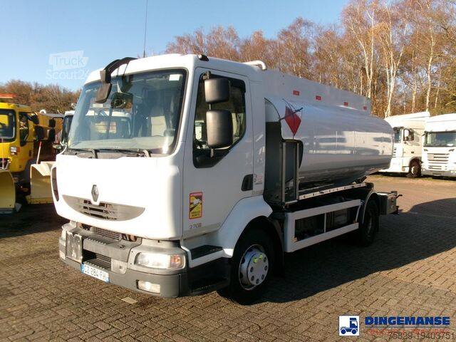 Camion-citerne Renault Midlum 270 4x2 fuel tank 11.5 m3 / 4 comp ADR 2...