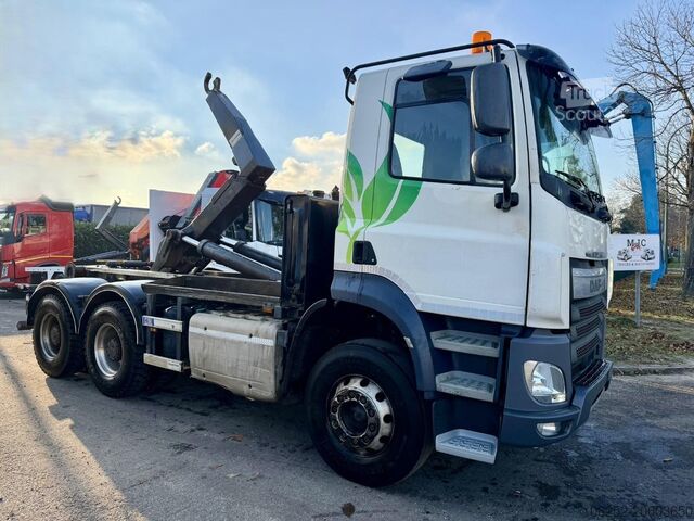 System ramion hakowych DAF CF 460 6x4 FAT HOOKLIFT - WB 3m35 - STEEL SPRIN...