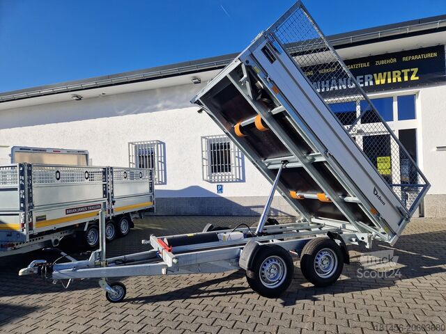 Autoc. cas. rib. a 3 lati Debon Elektro Dreiseitenkipper mit Laubgitter sofort