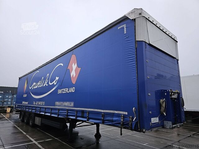 Sliding tarpaulins SCHMITZ SCB*S3T MEGA,HUBDACH,EDSCHA