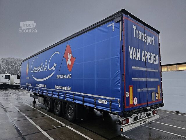 Sliding tarpaulins SCHMITZ SCB*S3T MEGA,HUBDACH,EDSCHA