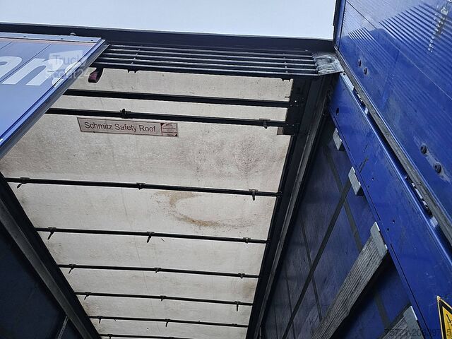 Sliding tarpaulins SCHMITZ SCB*S3T MEGA,HUBDACH,EDSCHA