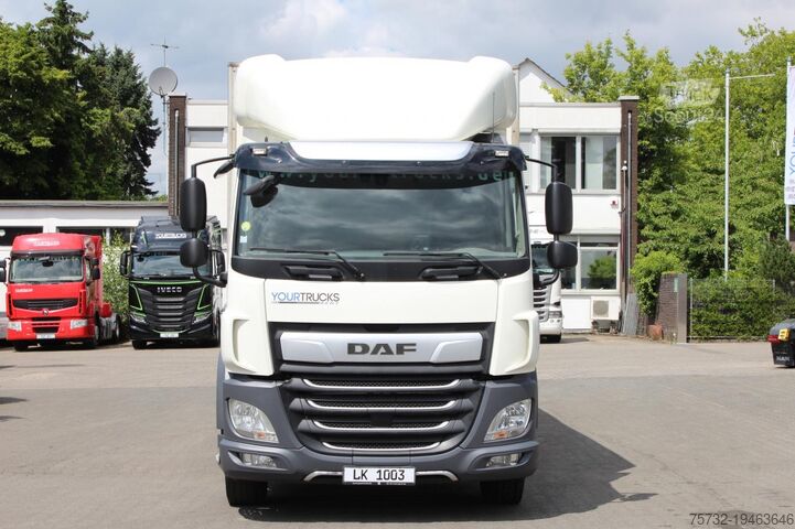 Φορτηγό κουτί (κουρμπαριστό) Daf CF 340 E6 Koffer 8,5m Klima LDW Rolltor LBW