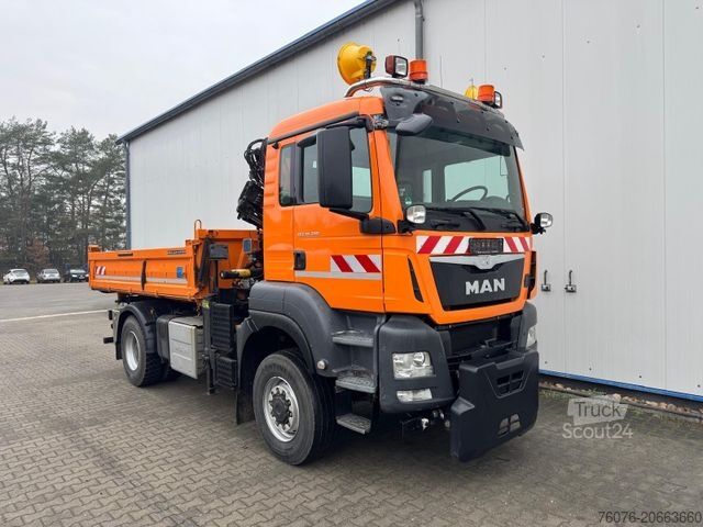 Citi MAN TGS 18.320 4x4 BL Kran Funk Winterdienst