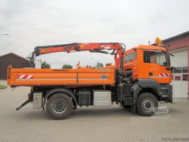 Citi MAN TGS 18.320 4x4 BL Kran Funk Winterdienst