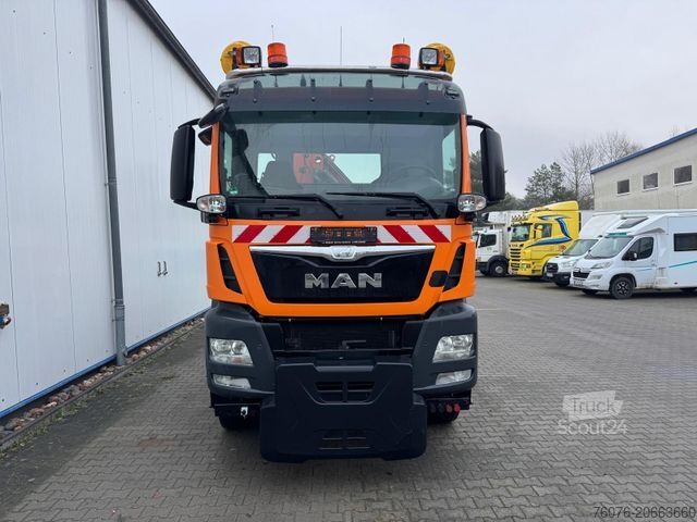 Citi MAN TGS 18.320 4x4 BL Kran Funk Winterdienst