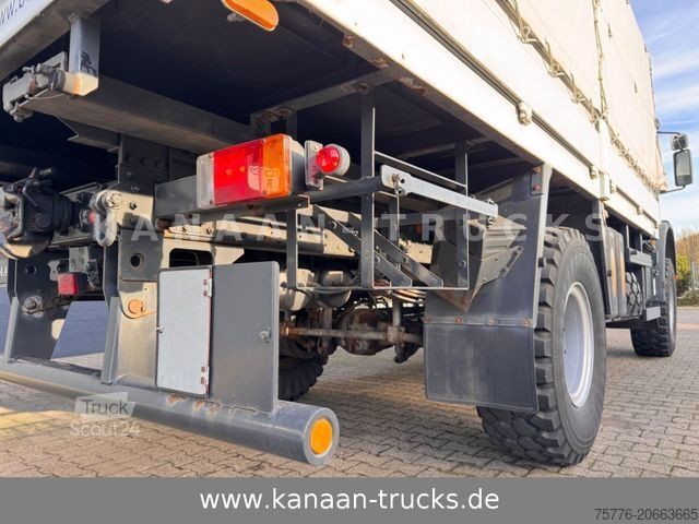 LKW mit Pritsche & Plane IVECO 140 E240 Eurocargo 4x4 Miltär Camper Expedition