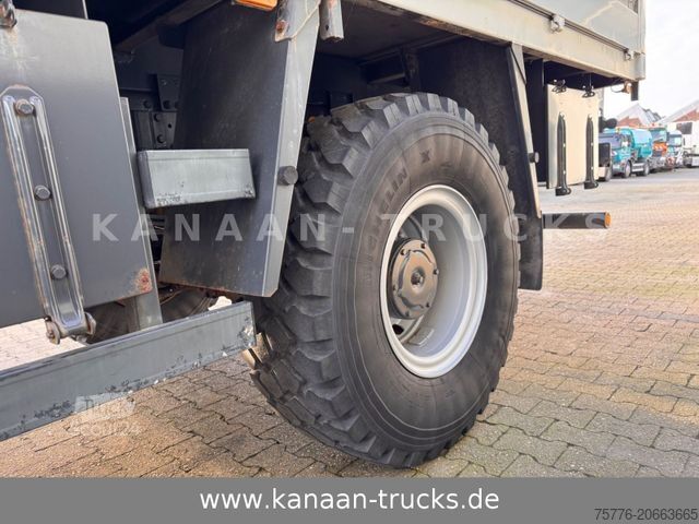 LKW mit Pritsche & Plane IVECO 140 E240 Eurocargo 4x4 Miltär Camper Expedition