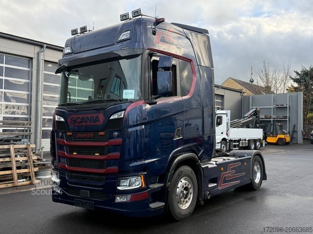 Standaard trekker SCANIA S500 4x2, Voll-Luft, Retarder, Hydraulik, OptiCr