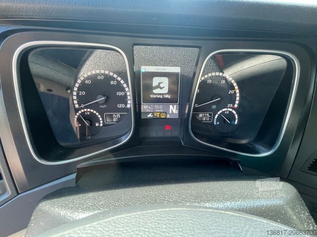 Sunkvežimio važiuoklė MERCEDES-BENZ Actros 2548 6x2 Fahrgestell Lenk-/Liftachse/LUFT