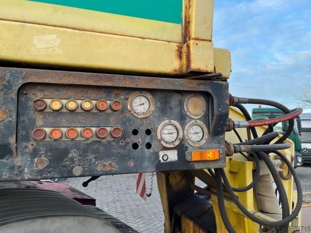 Zema profila puspiekabe NOOTEBOOM Tiefladesattelauflieger Euro-78-04 Tiefladeraufl