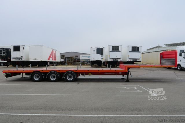 Zema profila puspiekabe KÄSSBOHRER JS / JUMBO PLATTFORM / LENKACHSE /BPW /CONTAINER