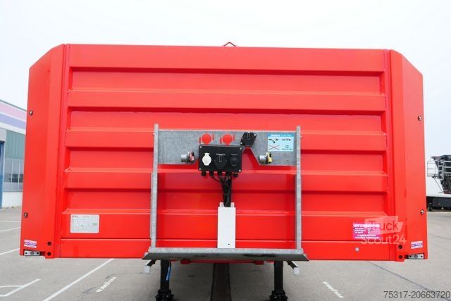 Zema profila puspiekabe KÄSSBOHRER JS / JUMBO PLATTFORM / LENKACHSE /BPW /CONTAINER