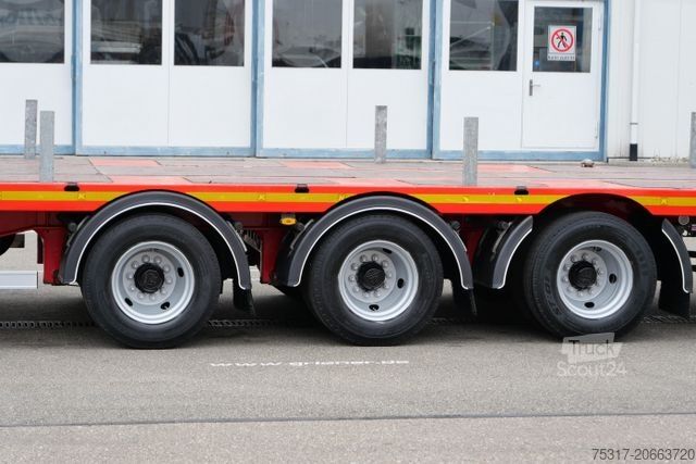 Zema profila puspiekabe KÄSSBOHRER JS / JUMBO PLATTFORM / LENKACHSE /BPW /CONTAINER