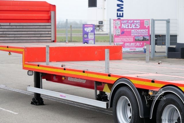 Zema profila puspiekabe KÄSSBOHRER JS / JUMBO PLATTFORM / LENKACHSE /BPW /CONTAINER