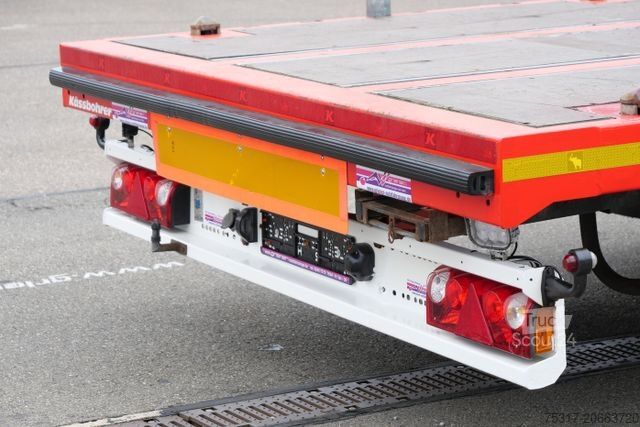 Zema profila puspiekabe KÄSSBOHRER JS / JUMBO PLATTFORM / LENKACHSE /BPW /CONTAINER