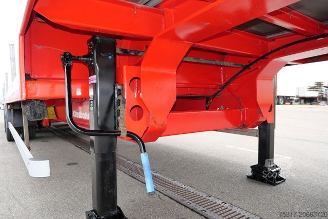 Zema profila puspiekabe KÄSSBOHRER JS / JUMBO PLATTFORM / LENKACHSE /BPW /CONTAINER