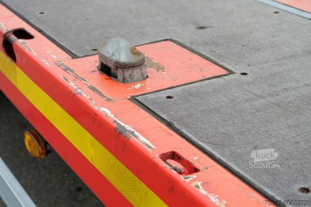 Zema profila puspiekabe KÄSSBOHRER JS / JUMBO PLATTFORM / LENKACHSE /BPW /CONTAINER