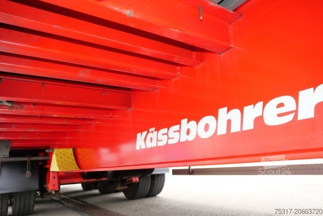 Zema profila puspiekabe KÄSSBOHRER JS / JUMBO PLATTFORM / LENKACHSE /BPW /CONTAINER