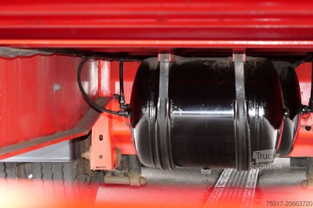 Zema profila puspiekabe KÄSSBOHRER JS / JUMBO PLATTFORM / LENKACHSE /BPW /CONTAINER