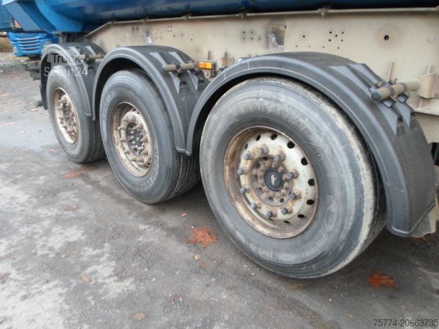 Semi-remorque benne SCHMITZ CARGOBULL Stahlmulde/ TÜV 12/2026 !!