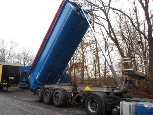 Semi-remorque benne SCHMITZ CARGOBULL Stahlmulde/ TÜV 12/2026 !!