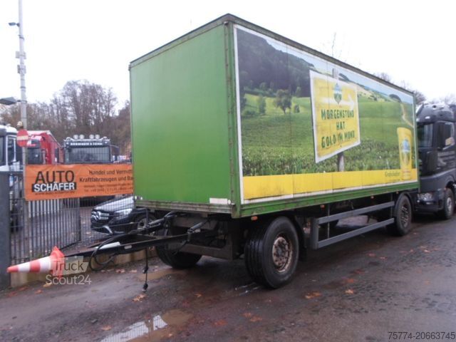 Remorque à caisse ACKERMANN-FRUEHAUF KOFFER ANHÄNGER